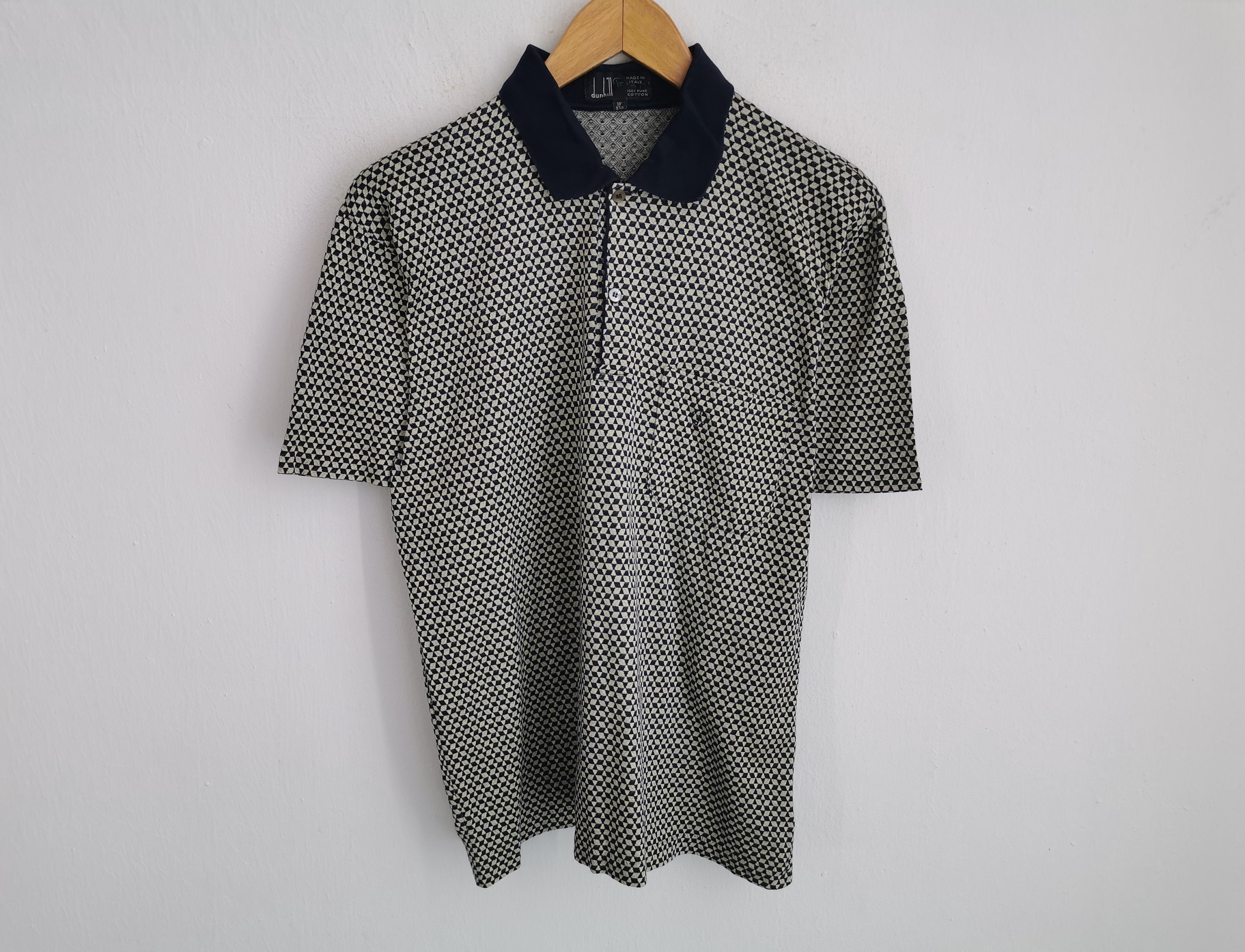 Dunhill Shirt Vintage Dunhill T Shirt Made in Italy Size M - Etsy Dunhill Shirt Vintage Dunhill T Shirt Made in Italy Size M - Etsy