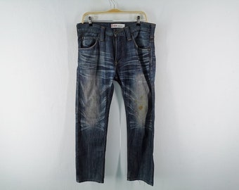 Vintage Levis 504 Jeans: Blue Denim, Straight Leg, W31/32 L32 - Etsy