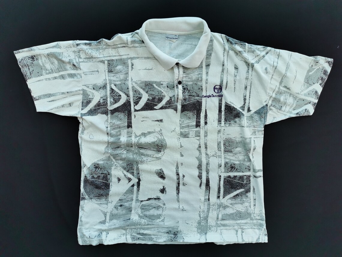 sergio tacchini shirt vintage