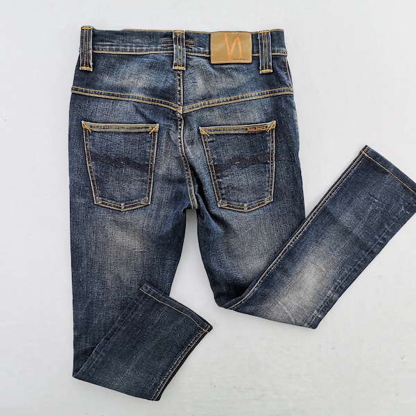 Nudie Jeans vintage Taille 30 Nudie Denim Jeans Pantalon Made In Italy Taille 30/31x26.5