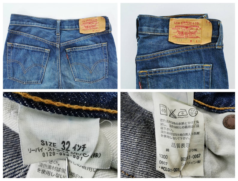 Levis 517 Jeans Distressed Size 32 Levis 517 Denim Jeans Pants Size 31/32x30 image 7