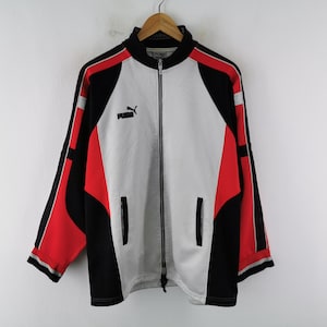 Puma Jacket Vintage 90&#39;s Puma Track Jacket Size XL