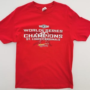 St. Louis Cardinals Shirt St. Louis Cardinals World Series Meister T-Shirt Made In USA Größe L