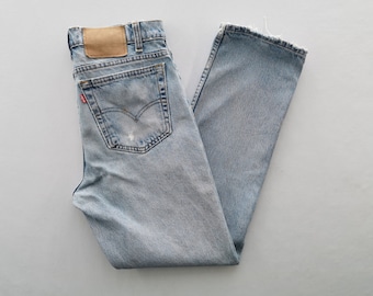 Levis Jeans Distressed Vintage Levis Lot 516 Denim Jeans Pants Size 32