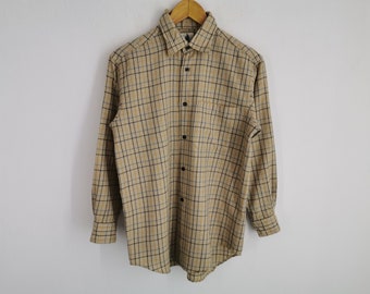 Lanvin Shirt Vintage Lanvin Classique Monogram Knop Shirt Maat M