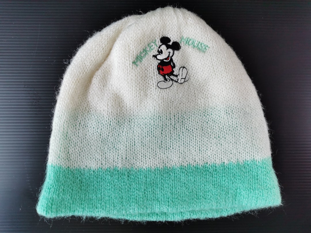 Mickey Mouse Hat Mickey Mouse Beanie Hat Cap - Etsy