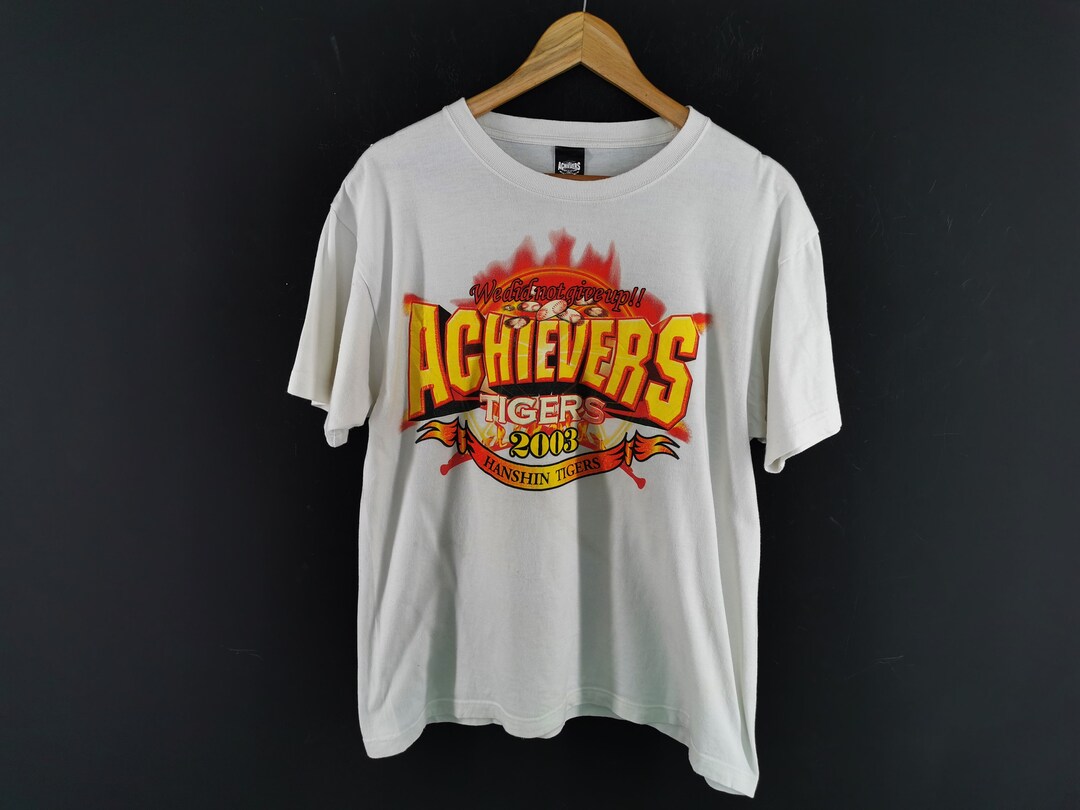 HANSIN Tigers AKAHOSHI 53 シャツ Japanese Brand × Sportswear × Vintage Hanshin Tigers 53