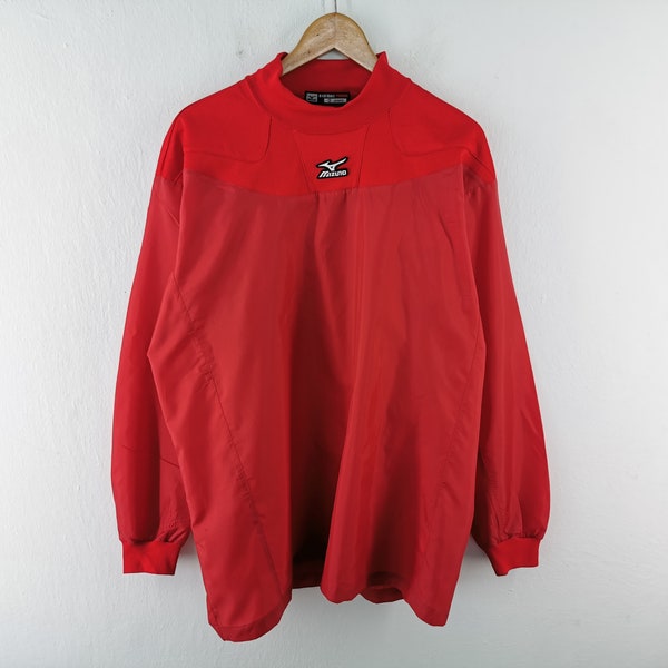 Mizuno Jacket Vintage Jaspo O Mizuno Pullover Baseball Windbreaker Jacket Size L