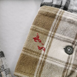 Courreges Shirt Courreges Checkered Flannel Button Shirt Womens Size M image 7