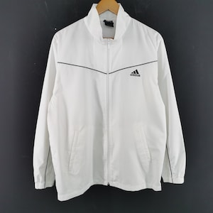 Adidas Jacket Vintage Adidas Windbreaker Jacket Size L
