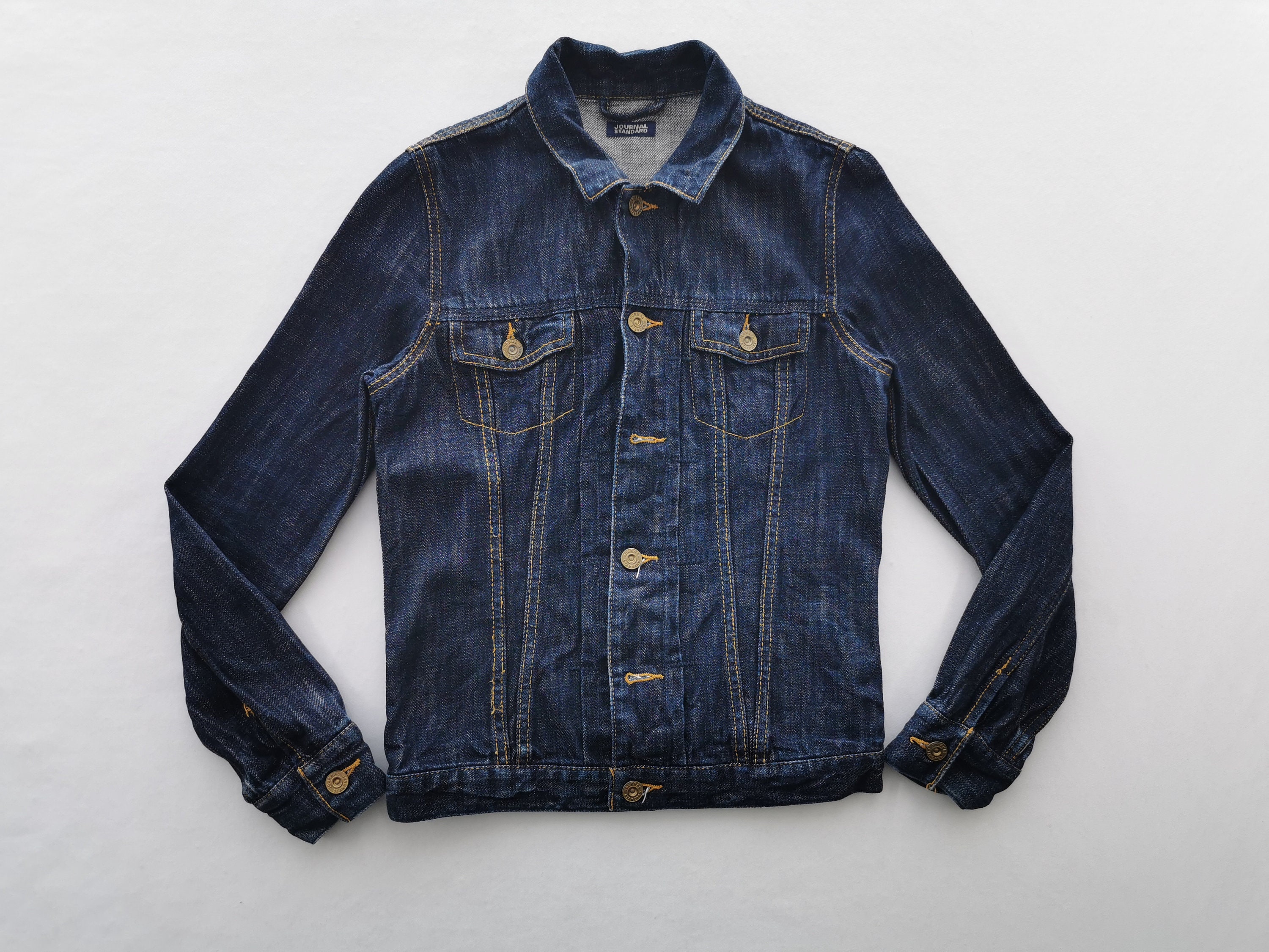 JOURNAL STANDARD◆Denim Trucker jacket Journal Standard Trucker Jacket Vintage Journal Standard Denim
