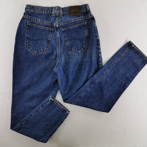 Lee Jeans Distressed Vintage Lee Denim Jeans Pantaloni Taglia 29/30x31