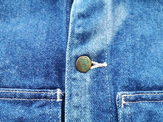 Pointer Jacket Vintage 90's Pointer Chore Denim J… - image 4
