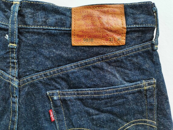 Levis Jeans Distressed Vintage Size 31 Levis 503 … - image 5