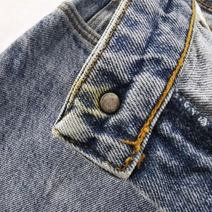Spodnie jeansowe Wrangler Jeans w stylu vintage, zniszczone, rozmiar 29/30x31 zdjęcie 7