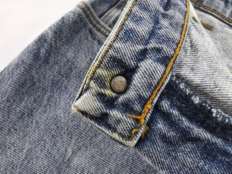 Spodnie jeansowe Wrangler Jeans w stylu vintage, zniszczone, rozmiar 29/30x31 zdjęcie 7