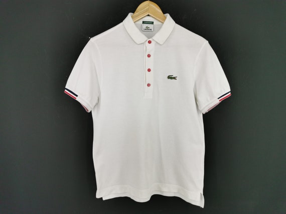Buy Lacoste Shirt Vintage Made in Japan Polo Shirt Size M Online in India - Etsy