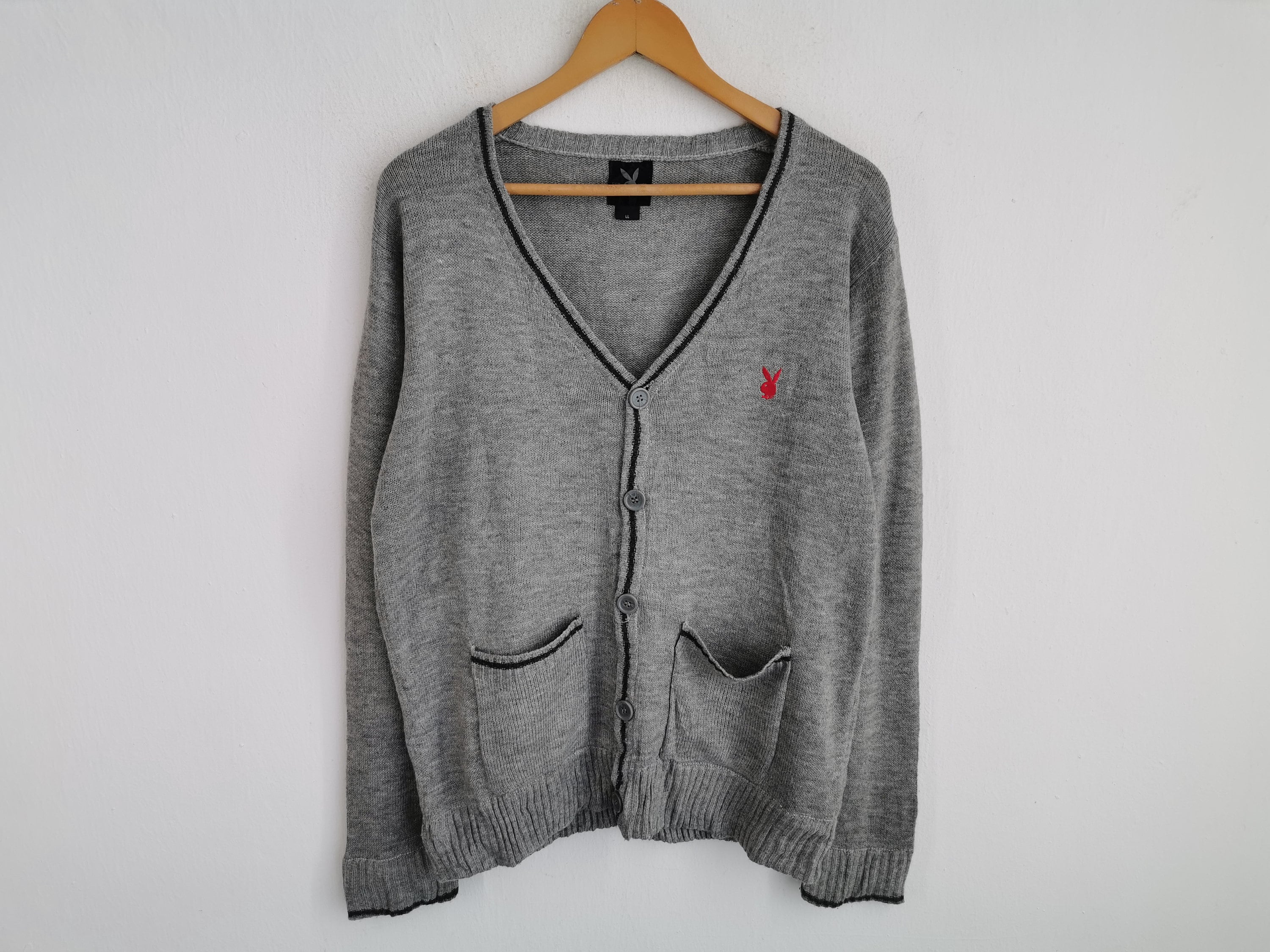 極美品　70s playboy S/S sweat Japanese Brand × Playboy × Streetwear PLAYBOY Bunny Big Logo