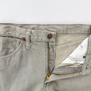 Wrangler Jeans Distressed Vintage Size 28 Wrangler Made In USA Denim Jeans Pants Size 27/28x33 image 9