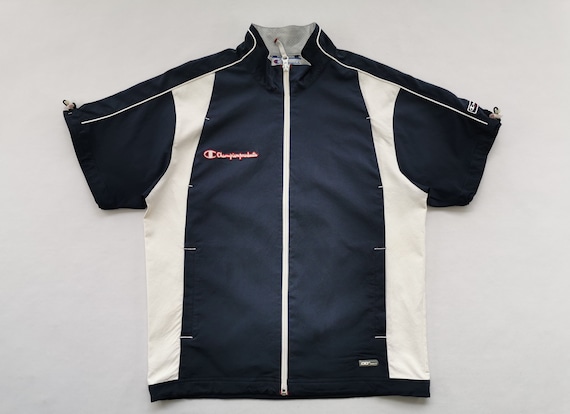 Champion short cheap sleeve windbreaker