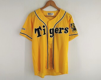 Vintage Hanshin Tigers #53 Akahoshi Japan Baseball Jersey