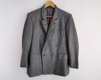 BURBERRYS Vintage Mens Blazer 80s Authentic Burberry of