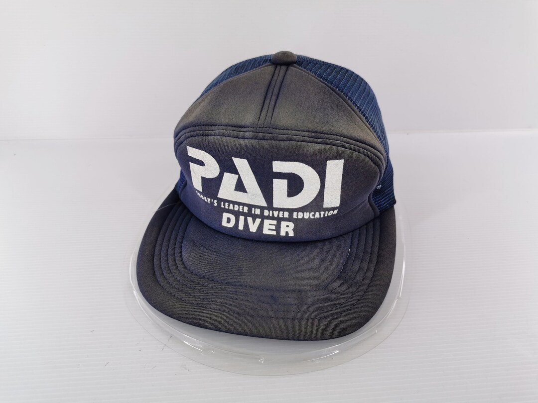 Padi Cap Vintage Professional Association of Diving Instructors Trucker ...