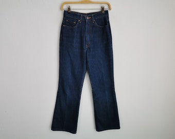 Levis Jeans Distressed Vintage Levis Lot 517 Denim Jeans Pants Made In Japan Size 27