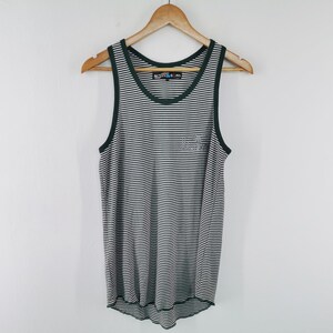Maui And Son Shirt Maui And Son Striped Sleeveless Shirt Size LL