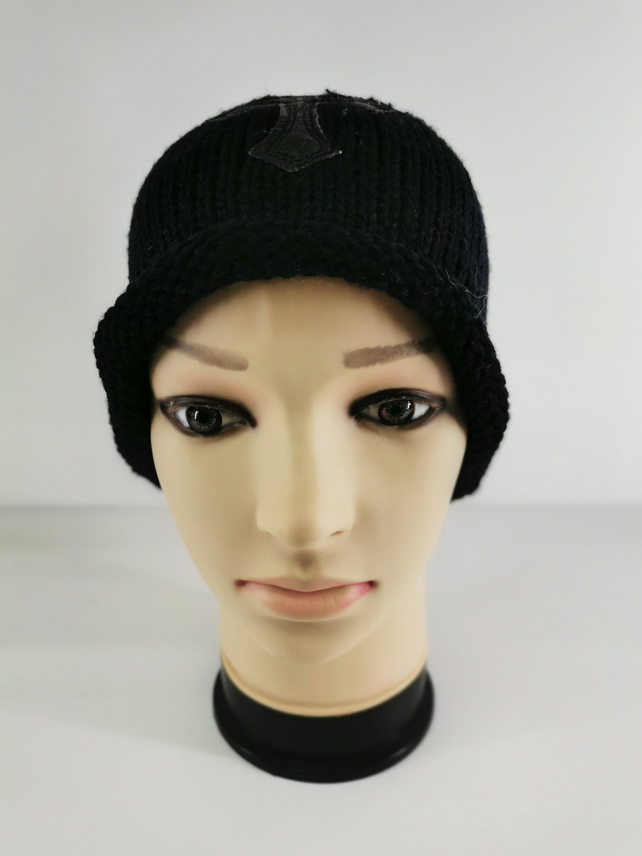 Chrome Hearts Hat Chrome Hearts Cross Logo Ski Beanie Hat Snow Cap