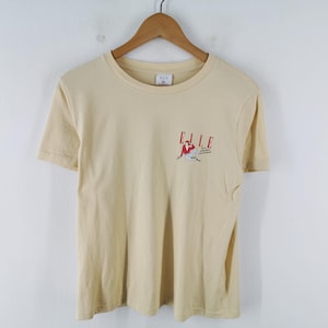 Elle Shirt Vintage Elle Jeanne Boyer Women&#39;s T Shirt Size S