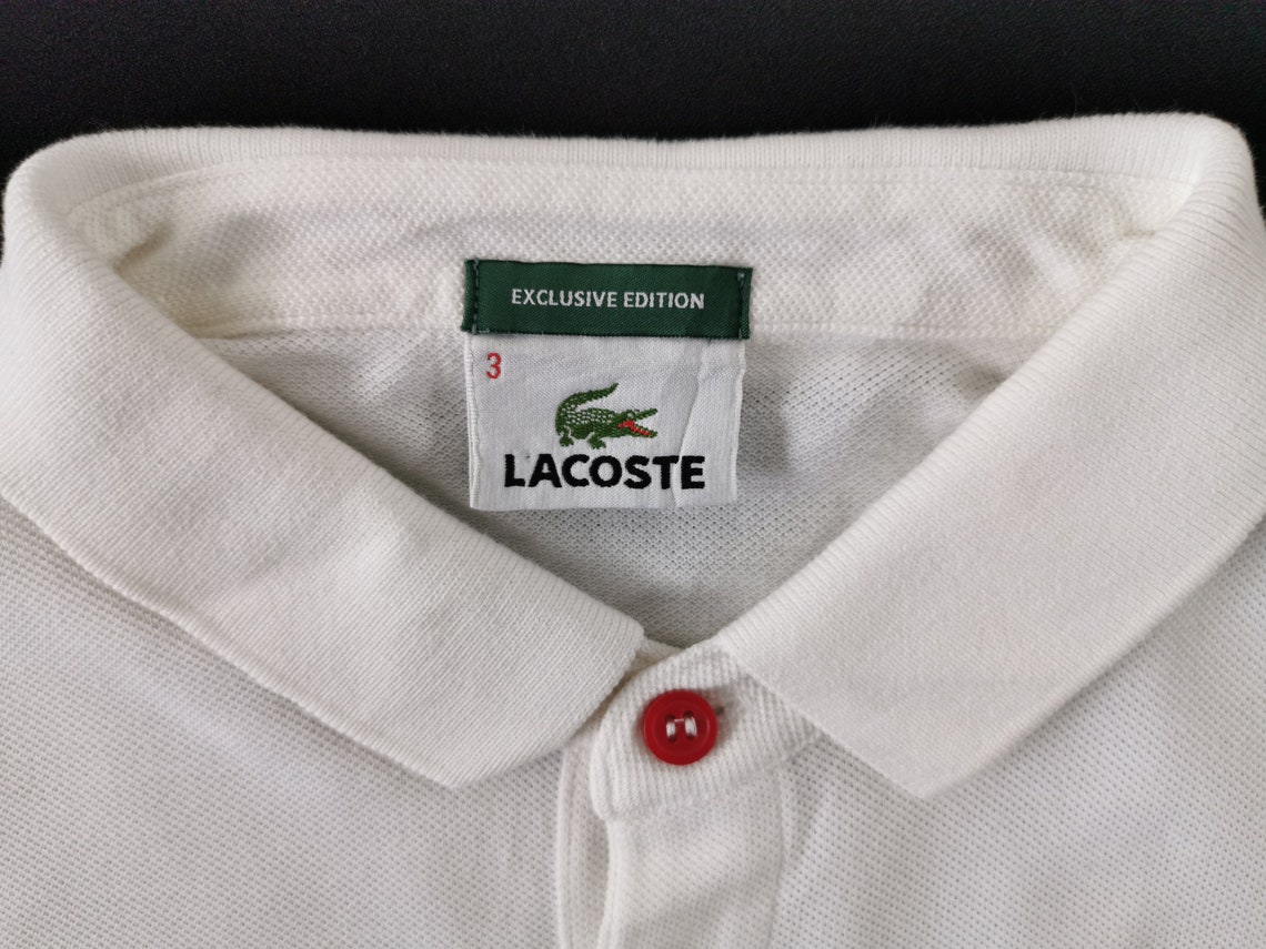 Lacoste Shirt Vintage Lacoste Made In Japan Polo Shirt Size M | Etsy