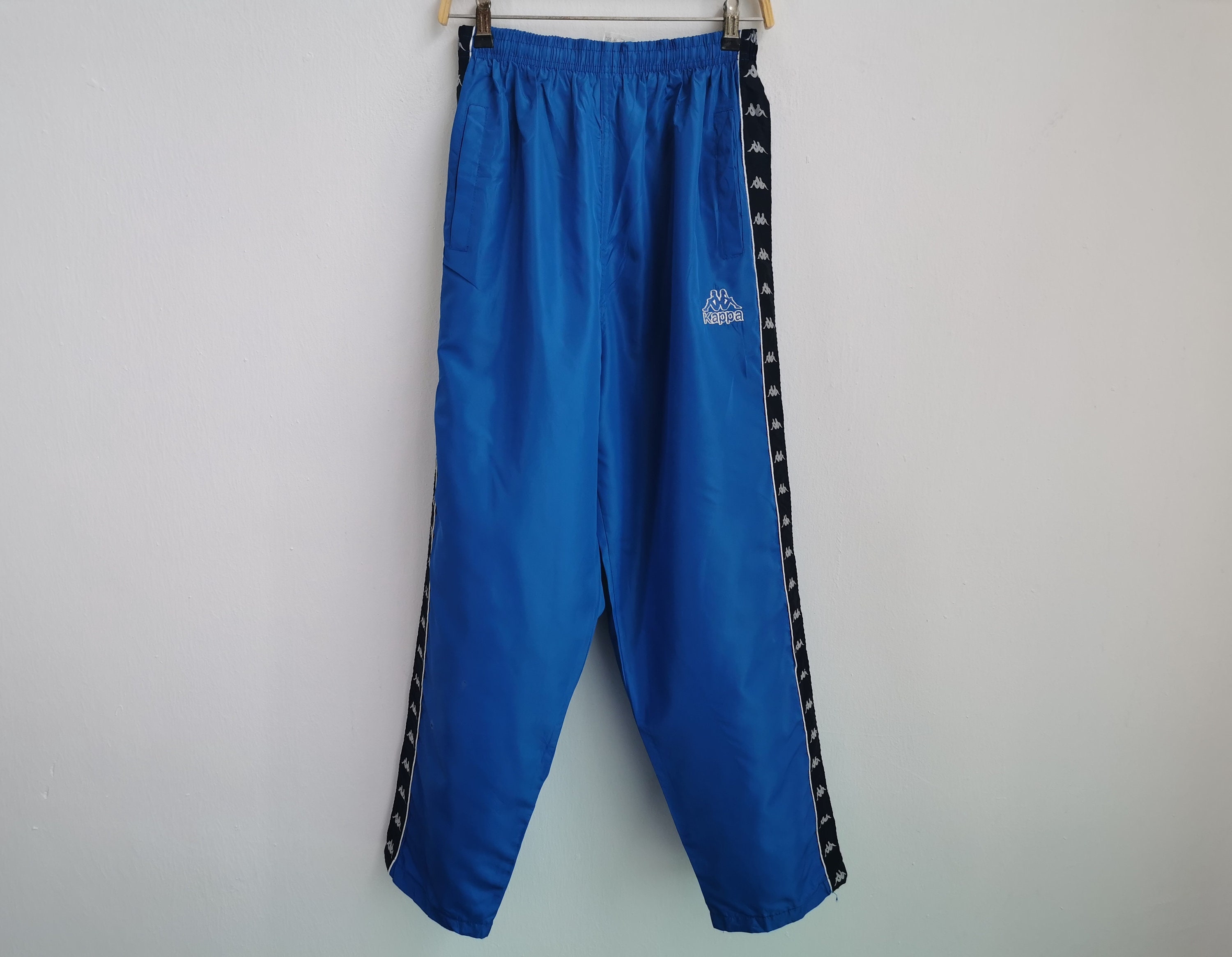 Kappa Pants Vintage Size L Kappa Taped Logo Track Pants Size | Etsy