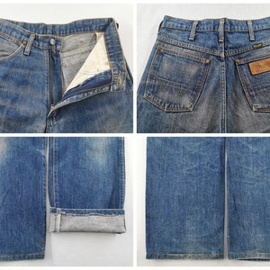 Wrangler Jeans Vintage Größe 30 Wrangler Denim Jeans Hose Made In Japan Damen Größe 29 Bild 8