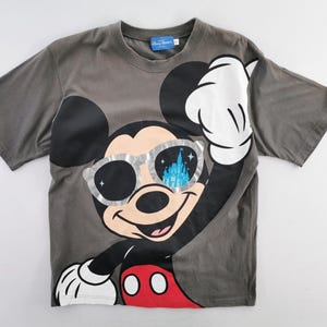 Maglietta Topolino Vintage con stampa Topolino, taglia L