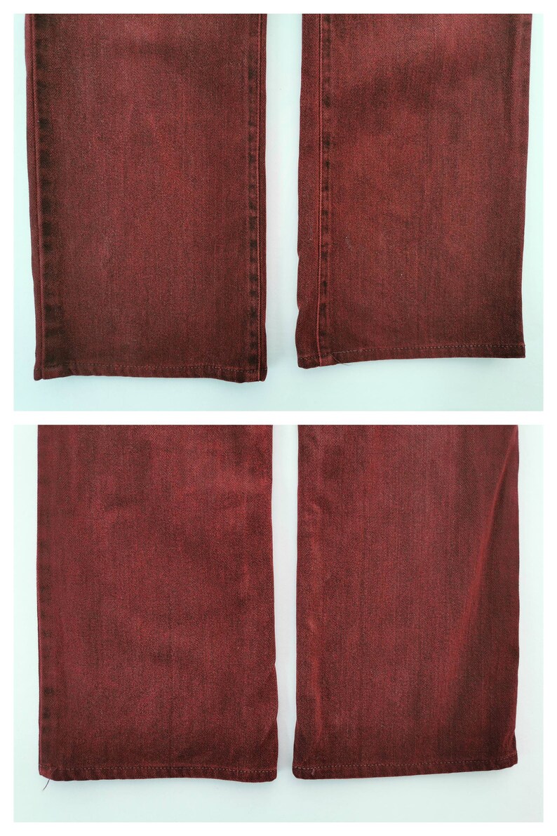 Wrangler Jeans Slitna Vintage Storlek 29 Lady Wrangler Tillverkade I Japan Denim Jeans Byxor Storlek 28/29x28 bild 9