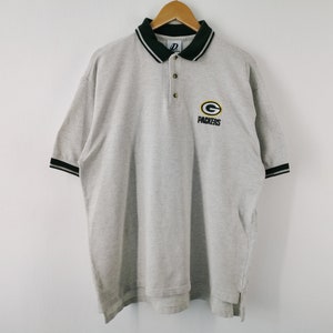 Packers Shirt Vintage Packers American Football Polo Shirt Size XL zdjęcie 1