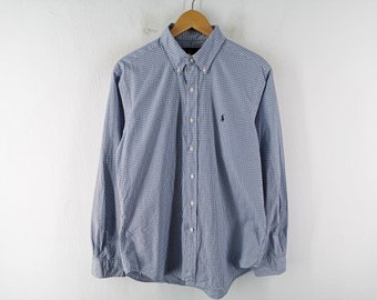 Ralph Lauren Shirt Vintage Ralph Lauren Longsleeve Button Shirt Size XL