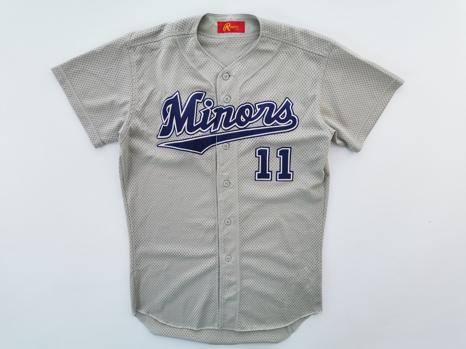 Rawlings Baseball Shirt Vintage Rawlings Minors 11 Made In Etsy