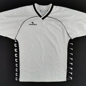 Maillot De Foot Diadora Ecosse Vintage - Taille L (Homme) - Etat Correct