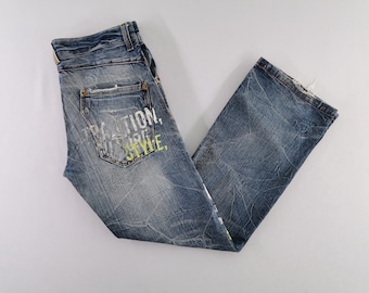 Vaqueros Piko Surf desgastados vintage Piko Surf Denim Jeans talla 34