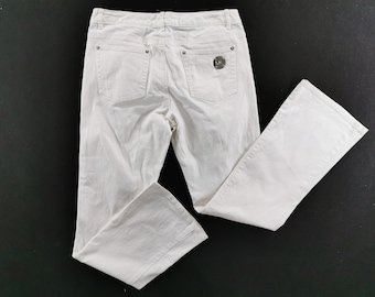 Michael Kors Jeans Size 8 Michael Kors White Denim Jeans Pants Size 31/32x31.5