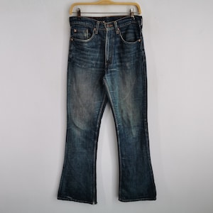 Levis Distressed Jeans Vintage Size 29 Levis Lot 657 Bootcut Denim Jeans Made In Japan Size 29