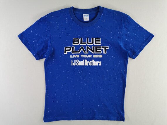 J Soul Brothers Shirt J Soul Brothers Exile Tribe Blue Planet T Shirt Size M