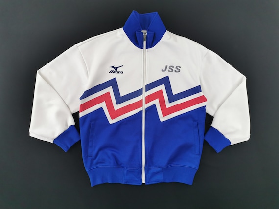 Mizuno Jacket Vintage Mizuno JSS Color Block Trac… - image 1