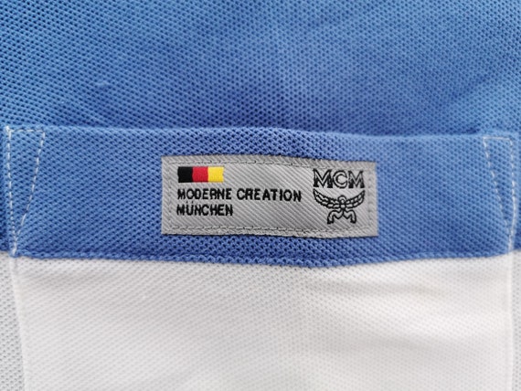 MCM Shirt Vintage Mcm Polo Shirt Size M - image 4
