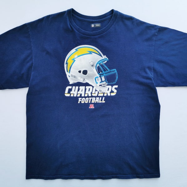 Chargers American Football NFL Shirt Chargers Sports T Shirt Size XL