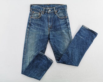 Levis Jeans Vintage Levis Lot 502 Selvedge Denim Jeans Pants Made In Japan Size 30/31x33