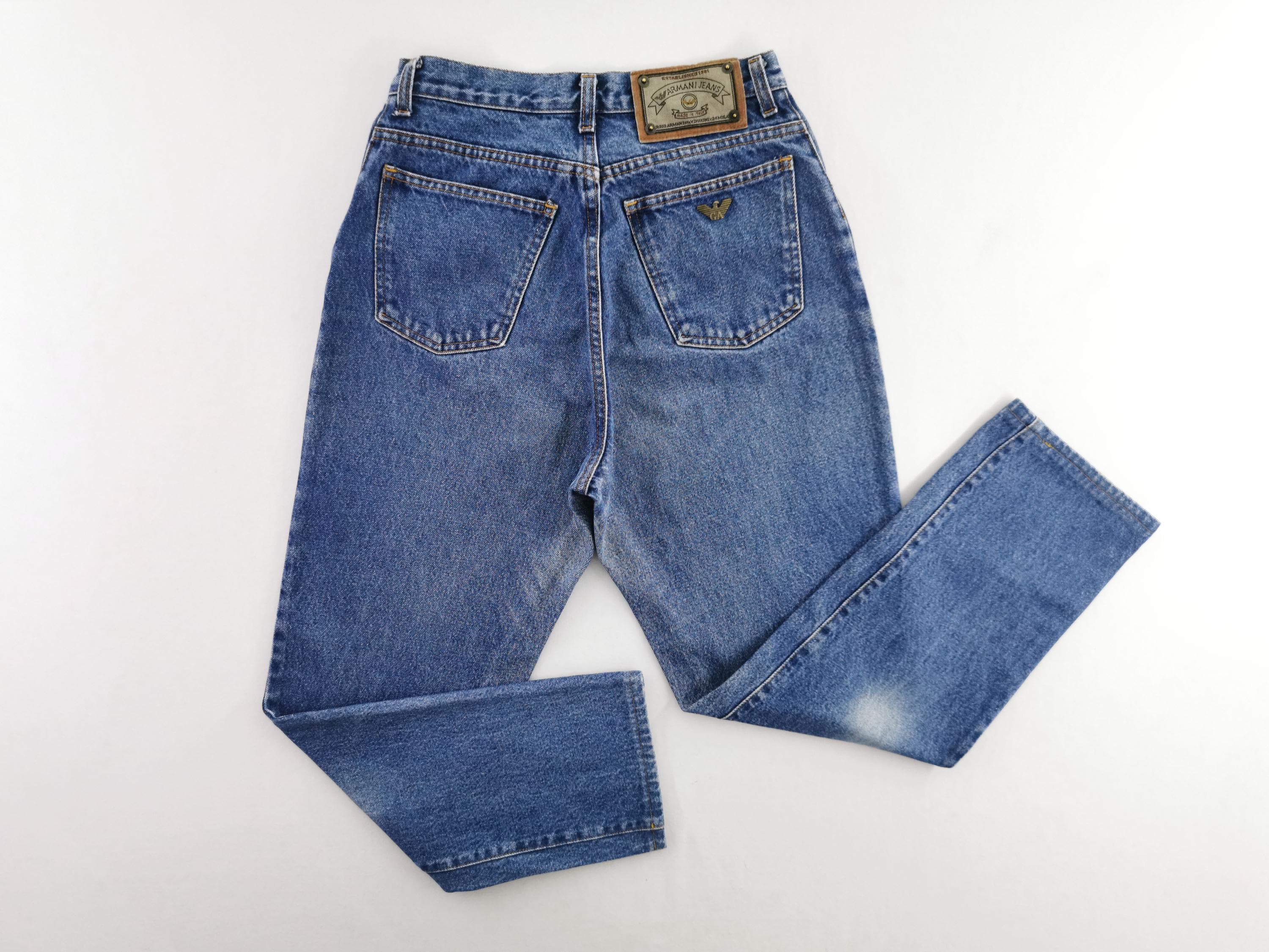 80s Armani Jeans Pure Linen Baggy Slacks 80s Armani Jeans Pure