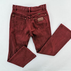 Wrangler Jeans Slitna Vintage Storlek 29 Lady Wrangler Tillverkade I Japan Denim Jeans Byxor Storlek 28/29x28 bild 1